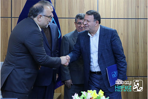 برگزاری مراسم تقدیر و تشکر از عضو هیأت‌مدیره شرکت بیمه حافظ